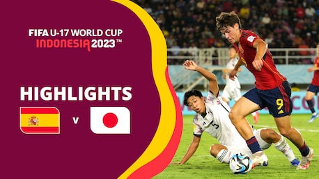 Spain v Japan | Round of 16 | FIFA U-17 World Cup Indonesia 2023™ | Highlights