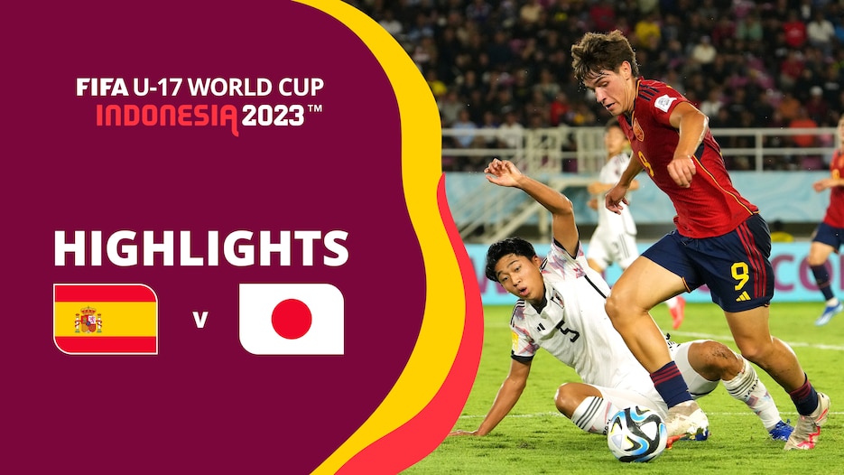 Spain v Japan | Round of 16 | FIFA U-17 World Cup Indonesia 2023™ | Highlights