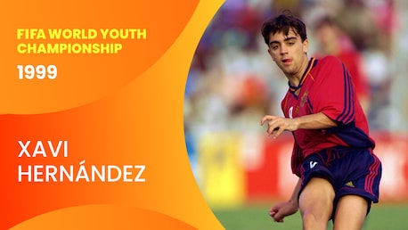 Xavi Hernández bei 19 | FIFA Junioren-Weltmeisterschaft Nigeria 1999™