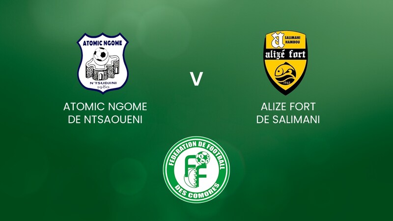 Atomic Ngomé v Alizé Fort | Comoros Division 1 - Ngazidja