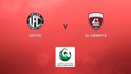 United - Al Hamriya | First Division League | Spiel in voller Länge