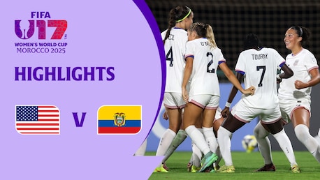 États-Unis - Équateur | Groupe C | Coupe du Monde Féminine U-17 de la FIFA, Maroc 2025™ | Résumé vidéo