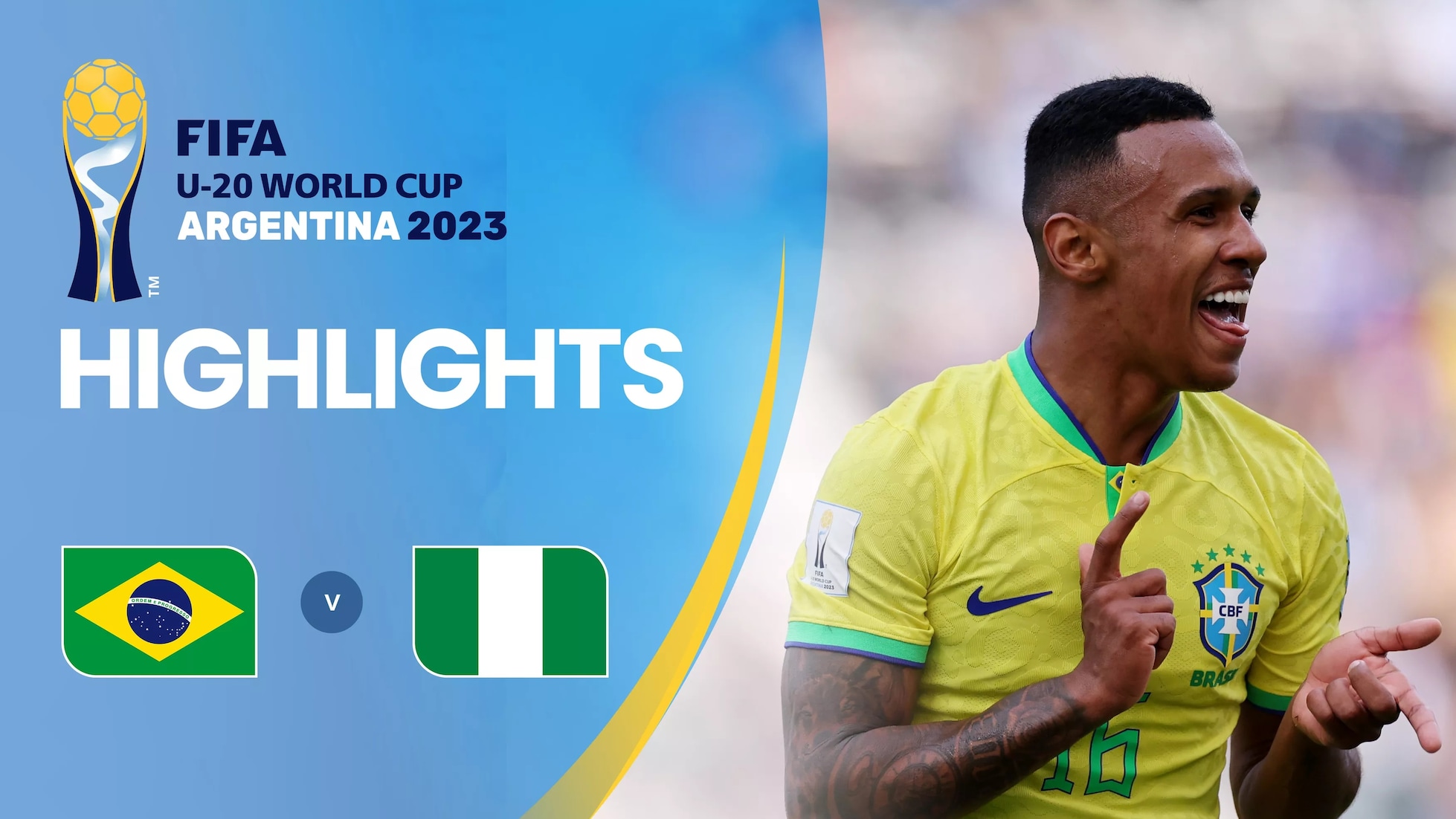 Brasilien - Nigeria | Gruppe D | FIFA U-20-Weltmeisterschaft Argentinien 2023™ | Highlights