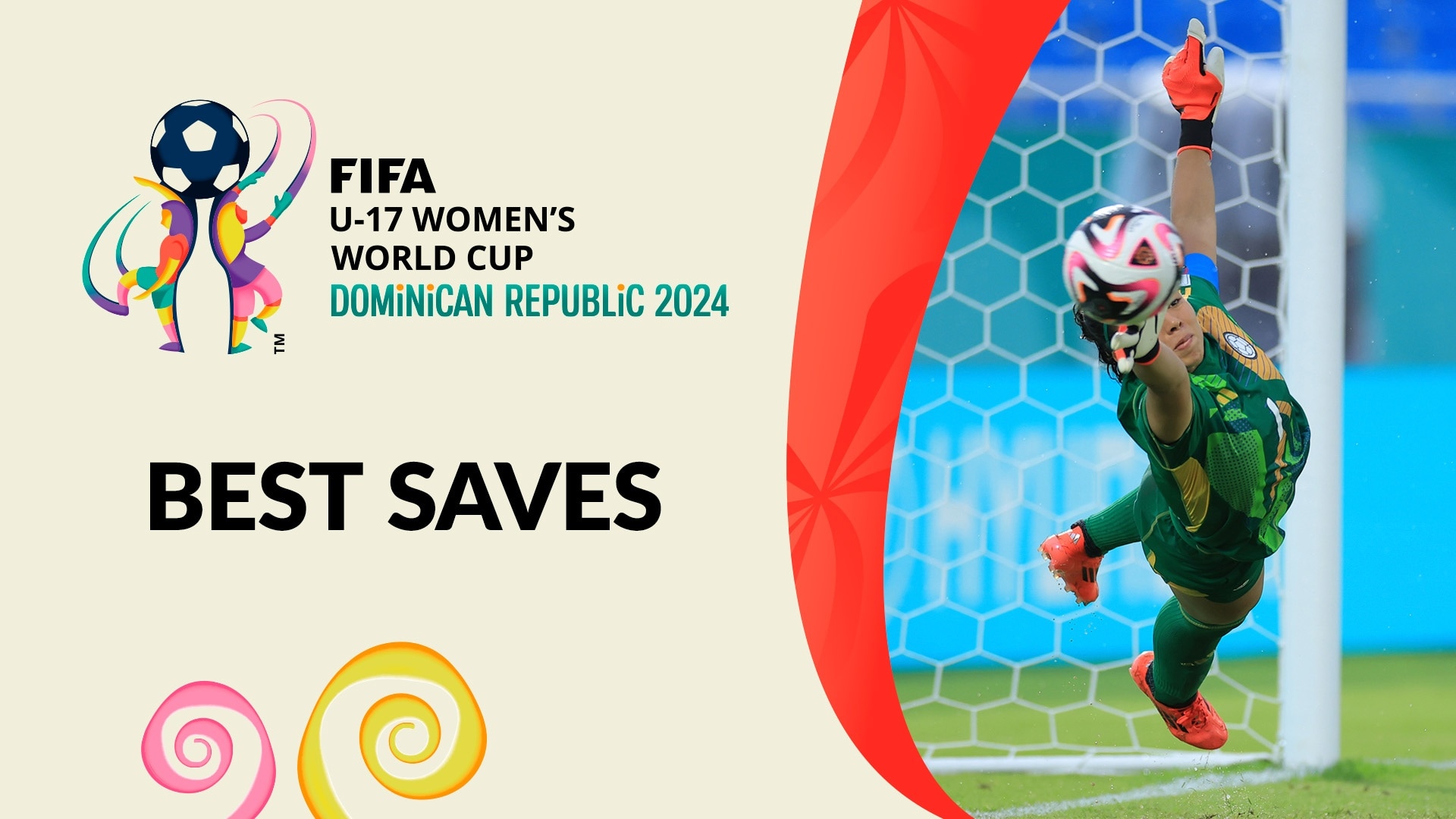 Mejores atajadas | Copa Mundial Femenina Sub-17 de la FIFA República Dominicana 2024™ 