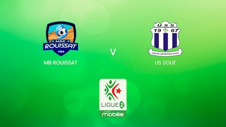MB Rouissat x US Souf | Ligue 2 2024/25 | Argélia | Jogo completo