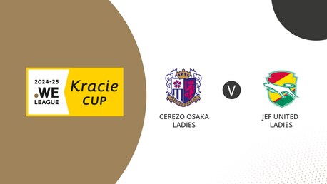 Cerezo Osaka Ladies vs JEF United Ladies | Grupo C | WE League Kracie Cup | Partido completo