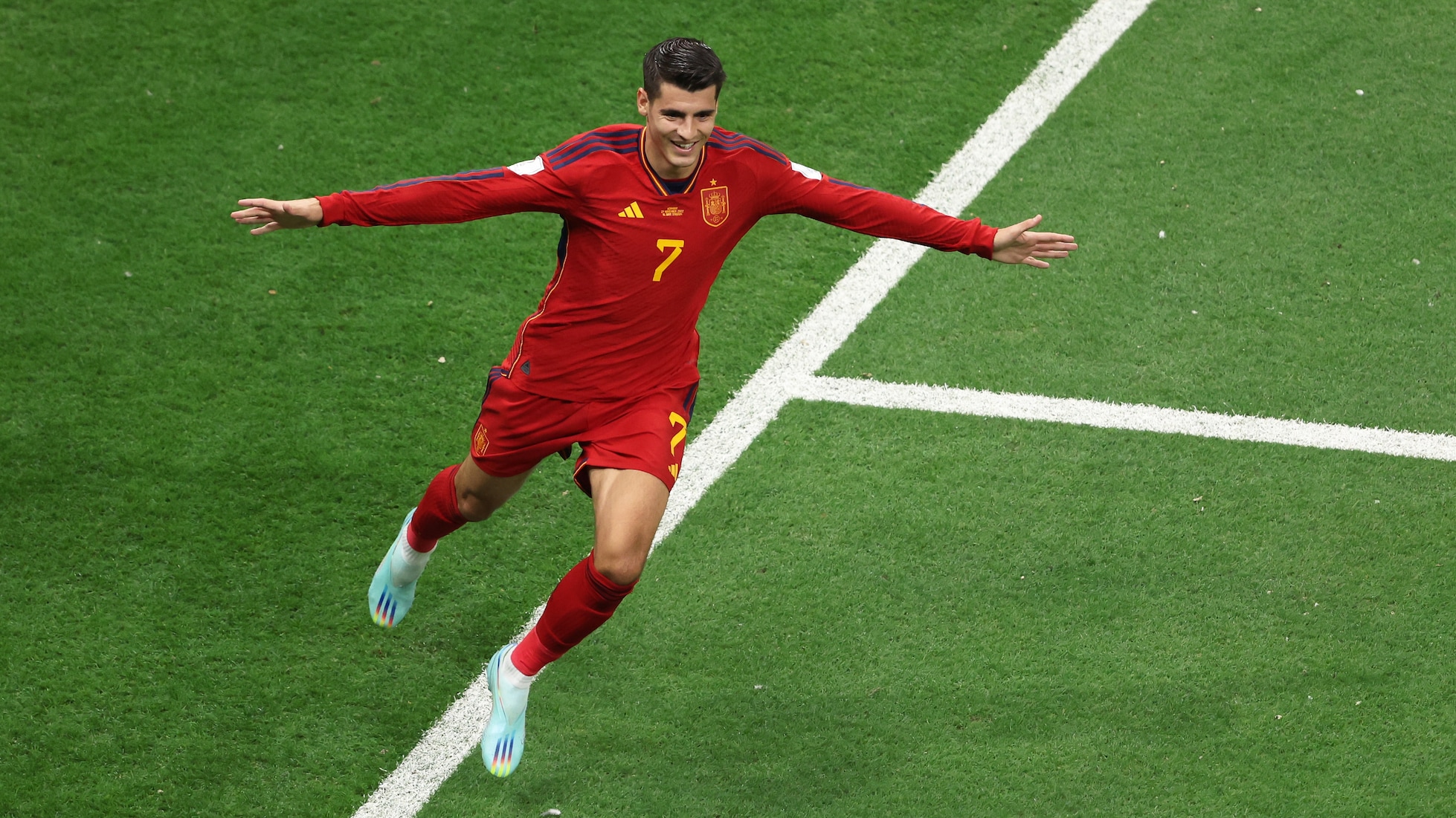 Il gol di Alvaro Morata al 62' | Spagna - Germania | Coppa del Mondo FIFA Qatar 2022