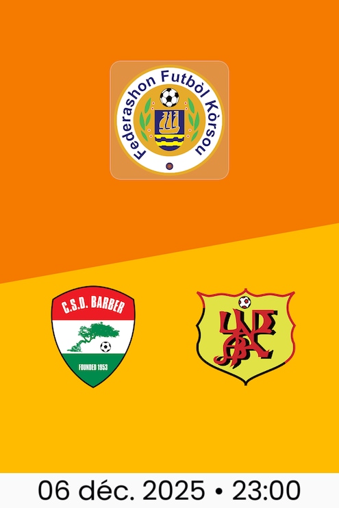 Centro Social Y Deportivo Barber - Undeba | Curaçao Promé Divishon