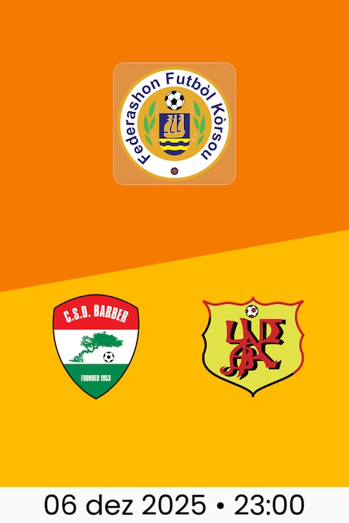 Centro Social Y Deportivo Barber x Undeba | Curaçao Promé Divishon