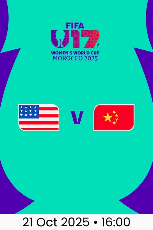 USA v China PR | Group C | FIFA U-17 Women's World Cup Morocco 2025™