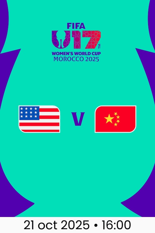EE. UU. vs RP China | Grupo C | Copa Mundial Femenina Sub-17 de la FIFA Marruecos 2025™