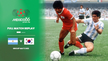 Argentina v Korea Republic | Group A | 1986 FIFA World Cup Mexico™ | Full Match Replay