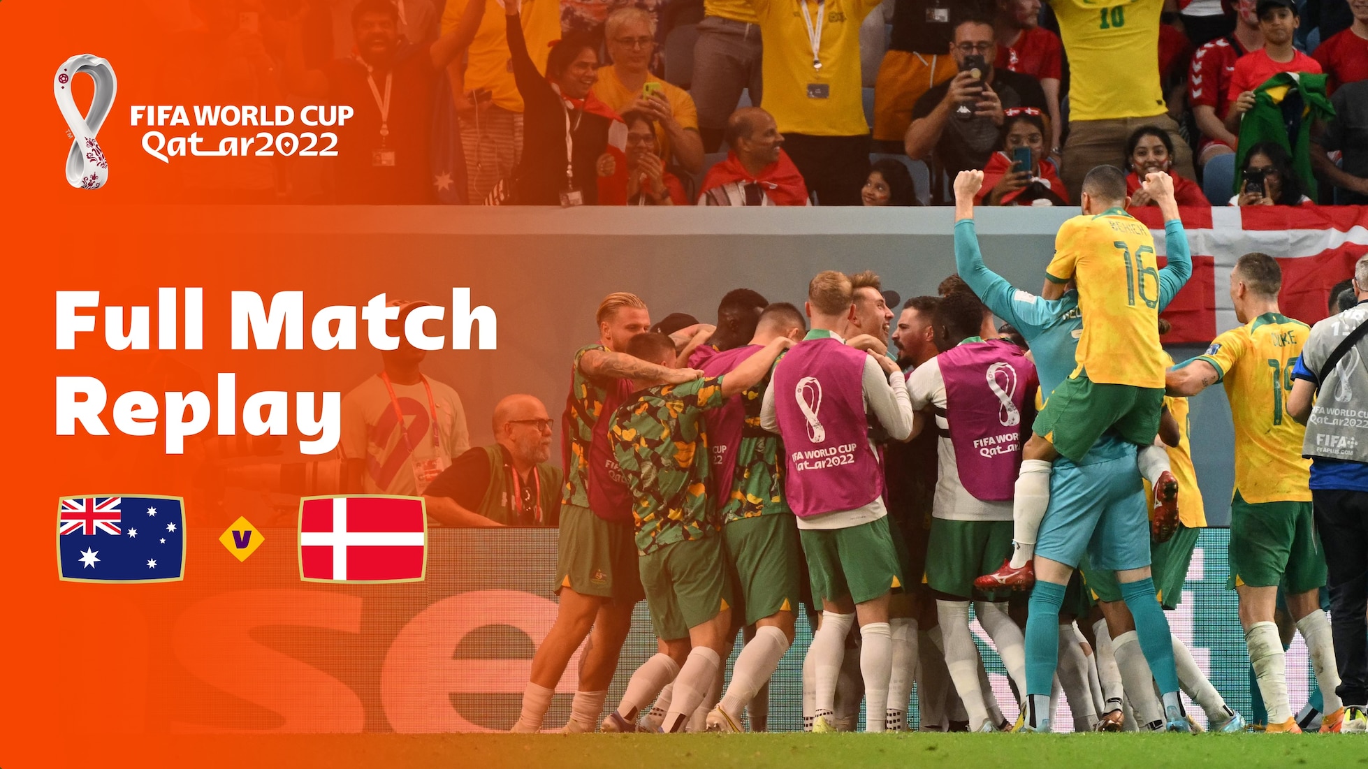 Australia v Denmark | Group D | FIFA World Cup Qatar 2022™ | Full Match Replay