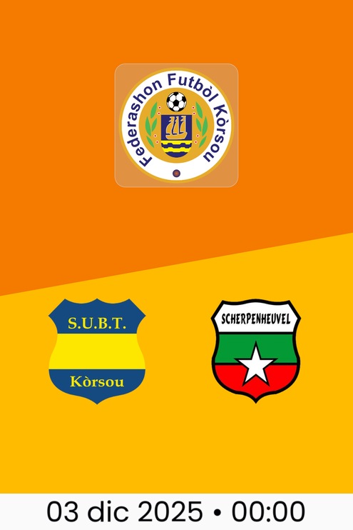 S.U.B.T - RKSV Scherpenheuvel | Curaçao Promé Divishon