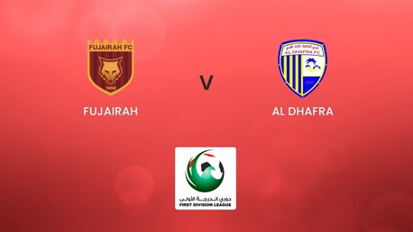 Fujairah - Al Dhafra | First Division League | Spiel in voller Länge