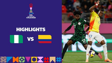Nigeria vs Colombia | Grupo F | Copa Mundial Sub-20 de la FIFA Chile 2025™ | Highlights