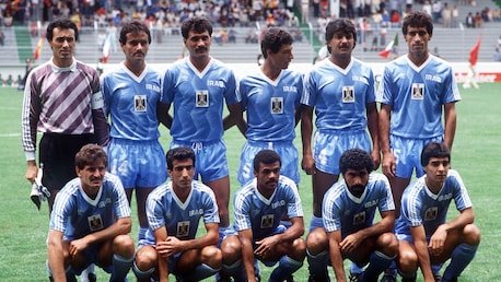 Das Tor von Ahmed Radhi 59' | Irak - Belgien | FIFA Fussball-Weltmeisterschaft Mexico 1986™