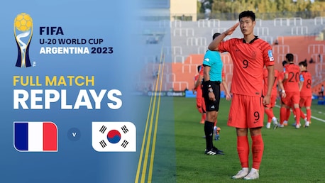 Francia vs República de Corea | Grupo F | Copa Mundial Sub-20 de la FIFA Argentina 2023™ | Partido Completo