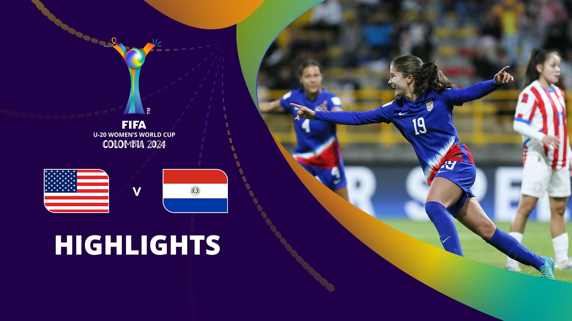USA v Paraguay | Group C | FIFA U-20 Women's World Cup Colombia 2024™ | Highlights