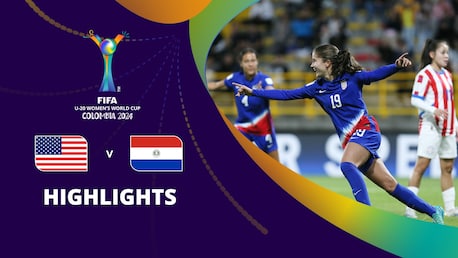 USA - Paraguay | Gruppo C | Coppa del Mondo Femminile U-20 della FIFA Colombia 2024 | Highlights