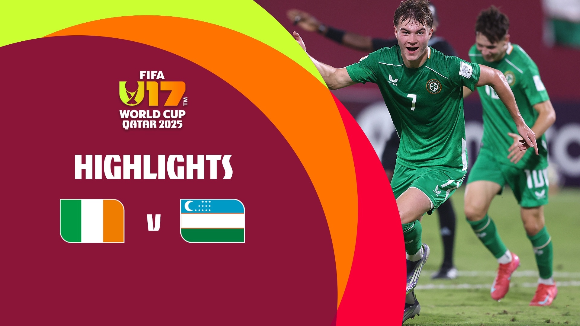 République d’Irlande - Ouzbékistan | Coupe du Monde U-17 de la FIFA, Qatar 2025™ | Résumé vidéo
