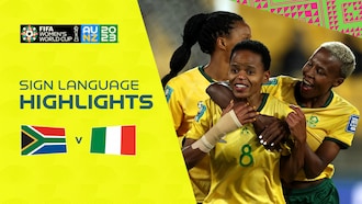 Sudáfrica vs Italia