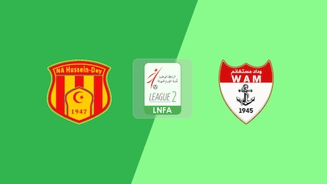 NA Hussein Dey - WA Mostaganem | Ligue 2 2025/26 | Match completo