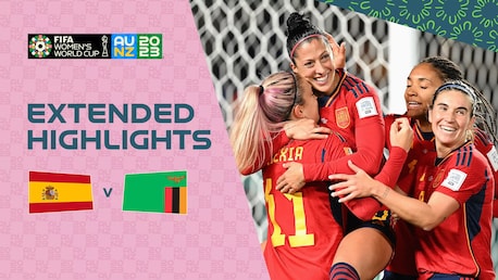 Spagna - Zambia | Gruppo C | Coppa del Mondo femminile FIFA Australia & Nuova Zelanda 2023 | Highlights estesi