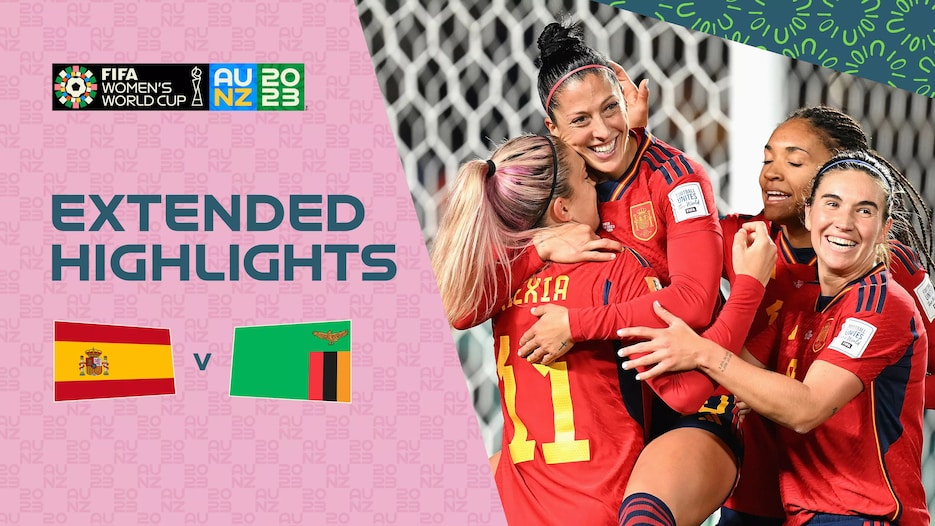 Espanha x Zâmbia | Grupo C | Copa do Mundo FIFA Feminina de 2023, em Austrália e Nova Zelândia | Compacto