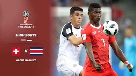 Schweiz - Costa Rica | Gruppe E | FIFA Fussball-Weltmeisterschaft Russland 2018™ | Highlights