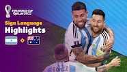 ワールドカップカタール大会 アルゼンチンvsオーストラリアR16チケット50-1 Argentina v Australia | Round of 16 | FIFA World Cup Qatar 2022