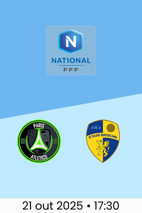 Paris 13 Atletico x Briochin | Campeonato Nacional 2025/2026