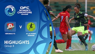 Veitongo FC v AS Academy Féminine | Group B | OFC Women’s Champions League Group Stage | Highlights