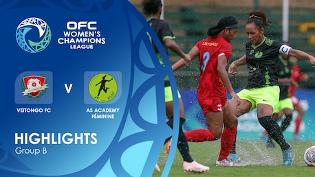 Veitongo FC v AS Academy Féminine | Grupo B | OFC Women’s Champions League Group Stage | Highlights