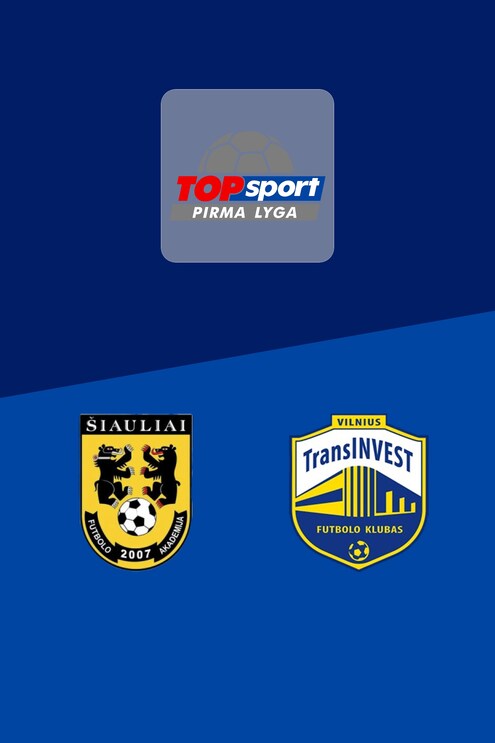 Šiauliai B vs TransINVEST | Pirma Lyga 2025 | Partido completo