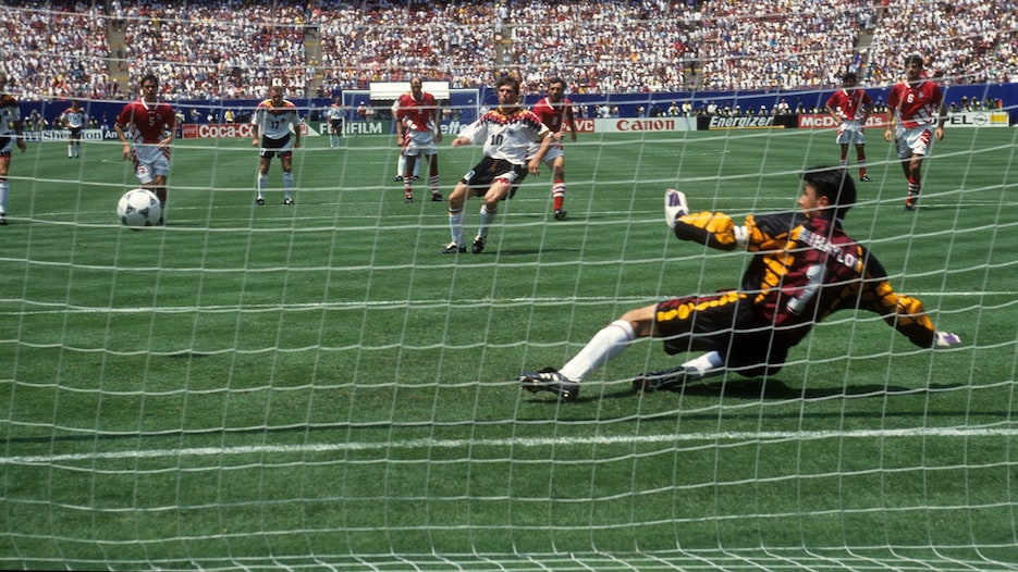 Das Tor von Lothar Matthäus 47' | Bulgarien - Deutschland | FIFA Fussball-Weltmeisterschaft USA 1994™