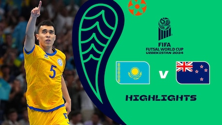 Kazakhstan - Nouvelle-Zélande | Groupe D | Coupe du Monde de Futsal de la FIFA, Ouzbékistan 2024™  | Résumé vidéo