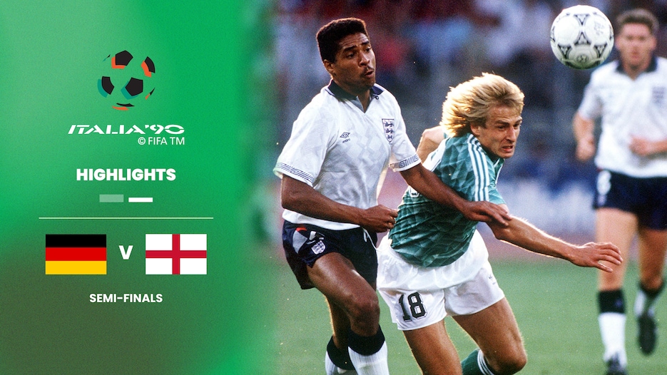 República Federal de Alemanha x Inglaterra | Semifinais | Copa do Mundo da FIFA Itália 1990 | Melhores momentos