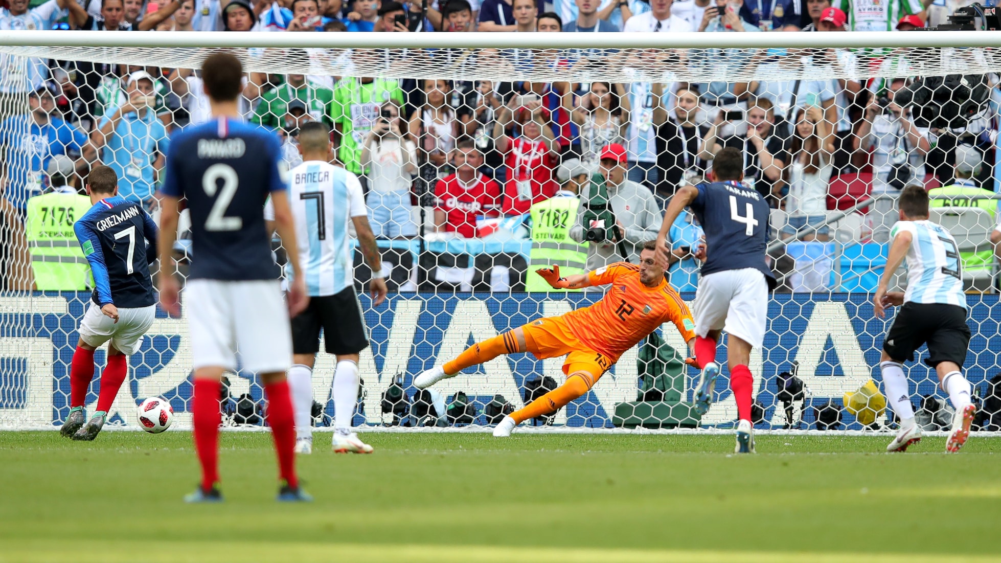 Antoine Griezmann Goal 13' | France v Argentina | 2018 FIFA World Cup Russia™