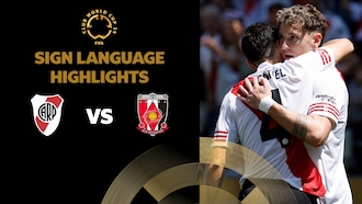 CA River Plate x Urawa Red Diamonds | Grupo E | FIFA Club World Cup 2025™ | Melhores momentos (Linguagem de sinais)