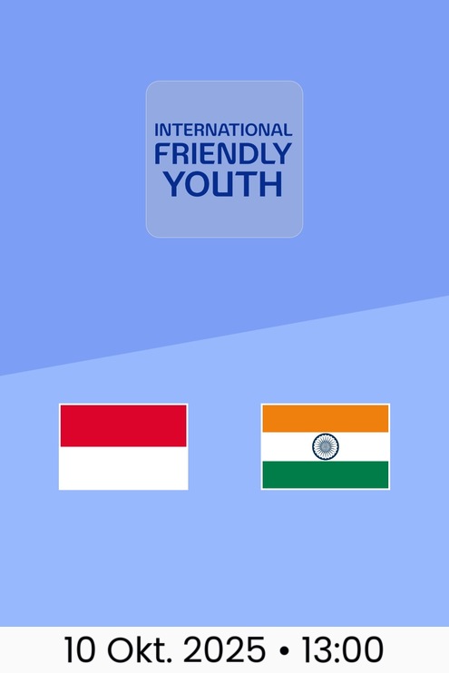 Indonesien - Indien | Internationales Freundschaftsspiel U23