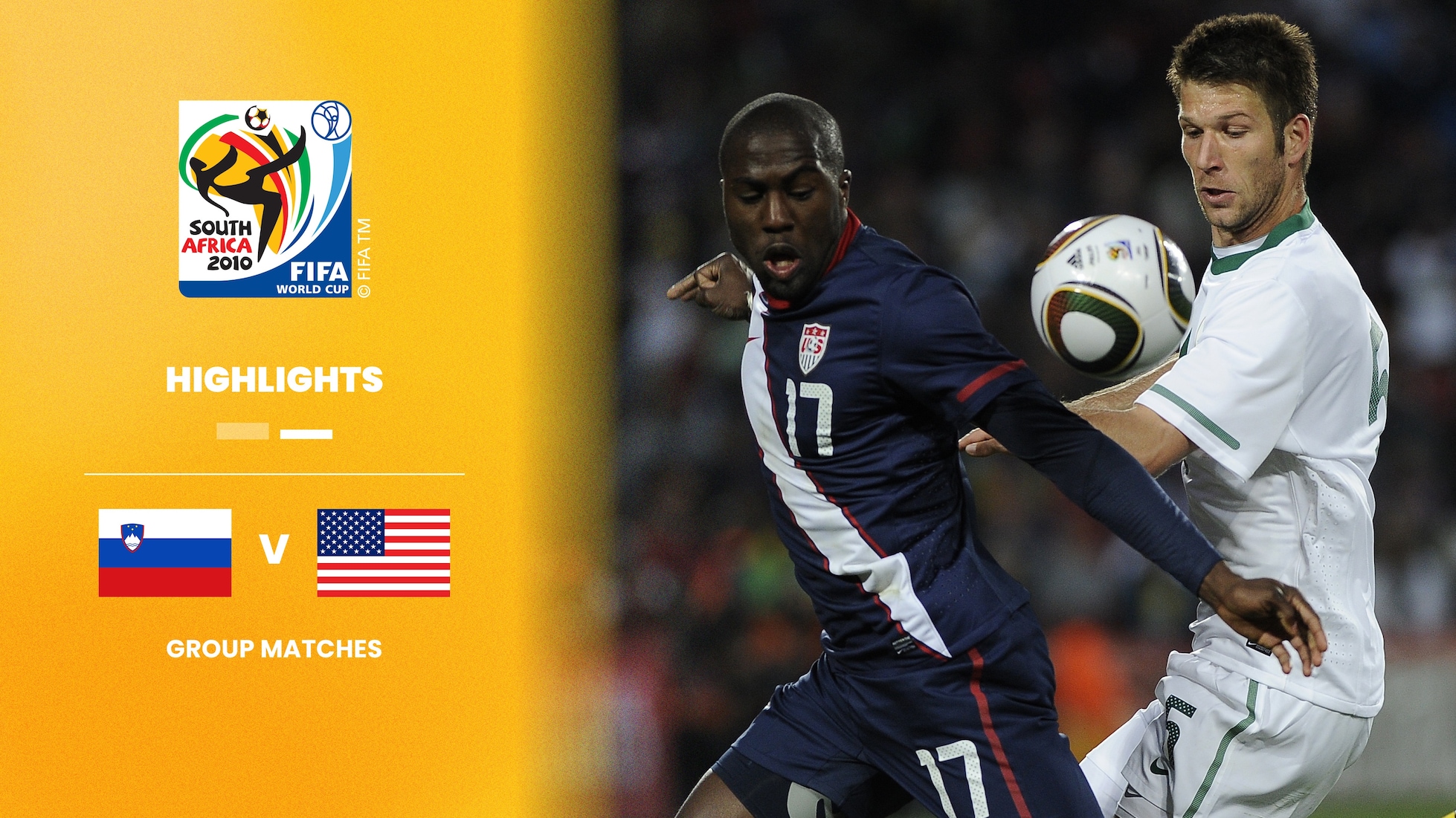 Slowenien - USA | Gruppe C | FIFA Fussball-Weltmeisterschaft Südafrika 2010™ | Highlights