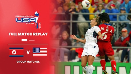 DVR Korea - USA | Gruppe A | FIFA Frauenfussball-Weltmeisterschaft USA 2003™ | Spiel in voller Länge