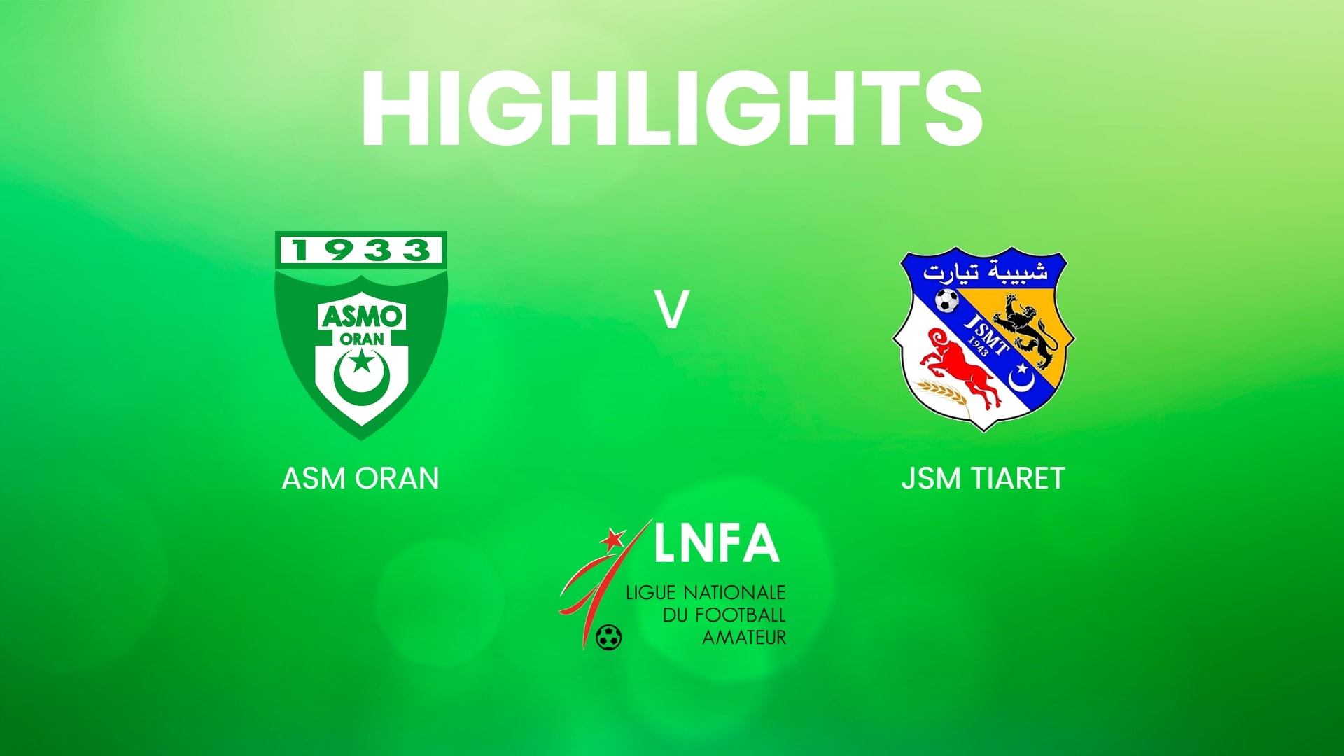 ASM Oran vs JSM Tiaret | Ligue 2 2024/25 | Argelia | Highlights