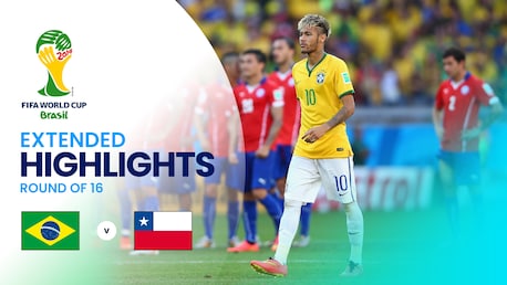 Brasil x Chile | Oitavas de final | Copa do Mundo FIFA Brasil 2014 | Compacto