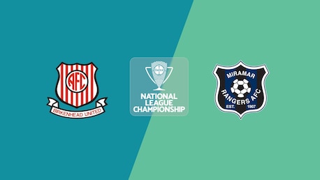 Birkenhead United - Miramar Rangers | Campionato Nazionale di Lega 2025