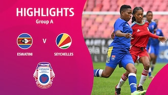 Swaziland - Seychelles | Fase a gruppi | HOLLYWOODBETS COSAFA Women's Championship 2024 | Highlights