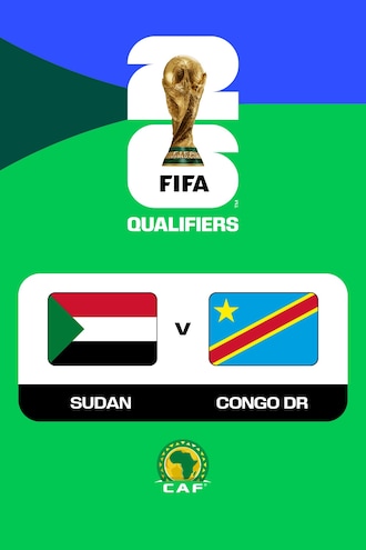 Sudão x RD Congo, Eliminatórias da CAF: 1ª Fase, Grupo B, Copa do Mundo  da FIFA 26™, Jogo completo