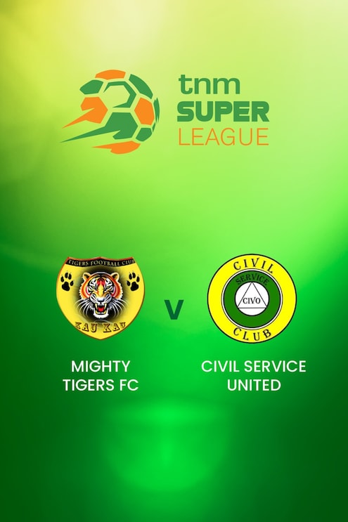 Mighty Tigers vs Civil Service United | TNM Super League | Malawi | Partido completo