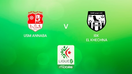 USM Annaba x IBK El Khechna | Ligue 2 2024/25 | Argélia | Jogo completo